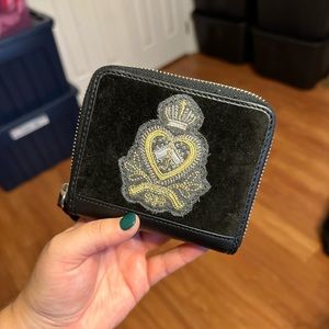 Juicy Couture velour wallet new